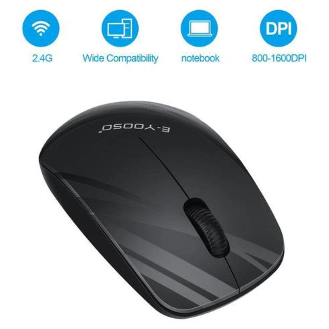 E-YOOSO E-1070 Wireless Mouse with CPI & Power Saving
