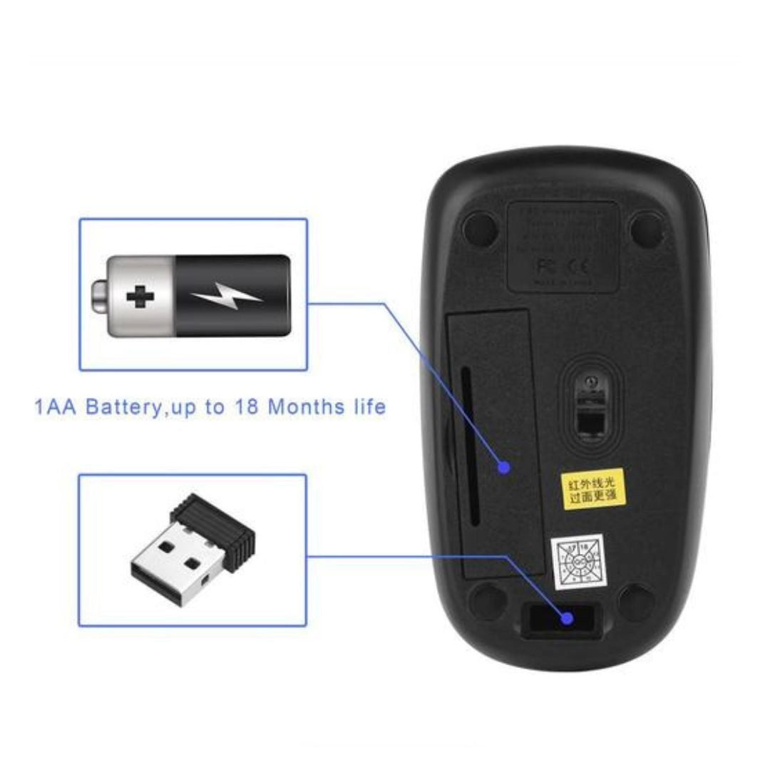 E-YOOSO E-1070 Wireless Mouse with CPI & Power Saving