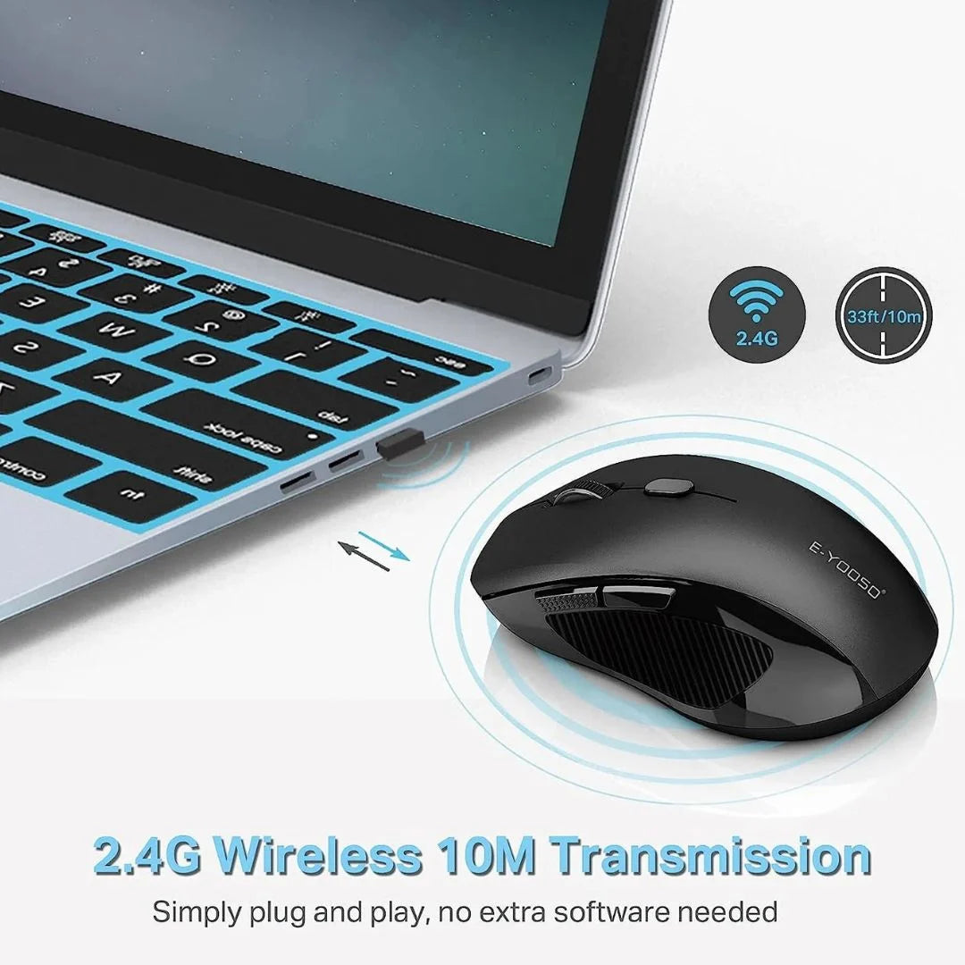 E-YOOSO E-1131 Wireless Mouse with 4800 DPI Control