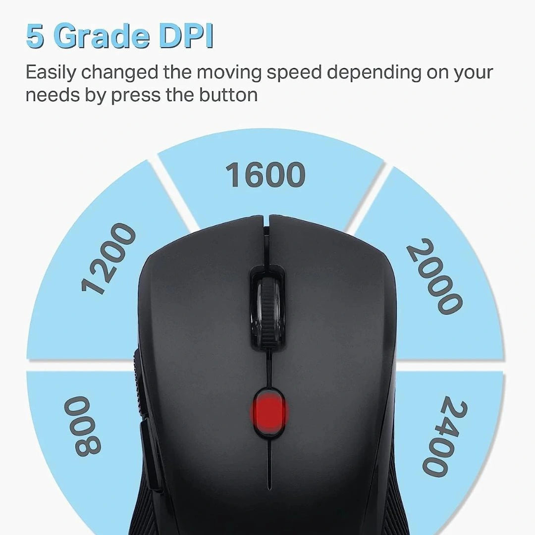 E-YOOSO E-1131 Wireless Mouse with 4800 DPI Control