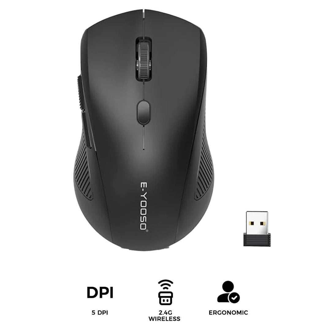 E-YOOSO E-1131 Wireless Mouse with 4800 DPI Control