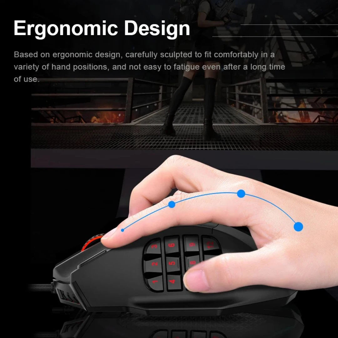 E-YOOSO X-39 RGB Gaming Mouse 16400 DPI Programmable