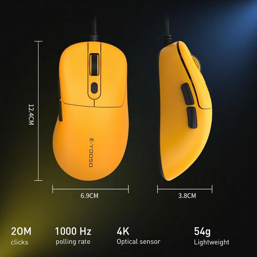 E-YOOSO X-51 Gaming Mouse with Adjustable DPI & Macro