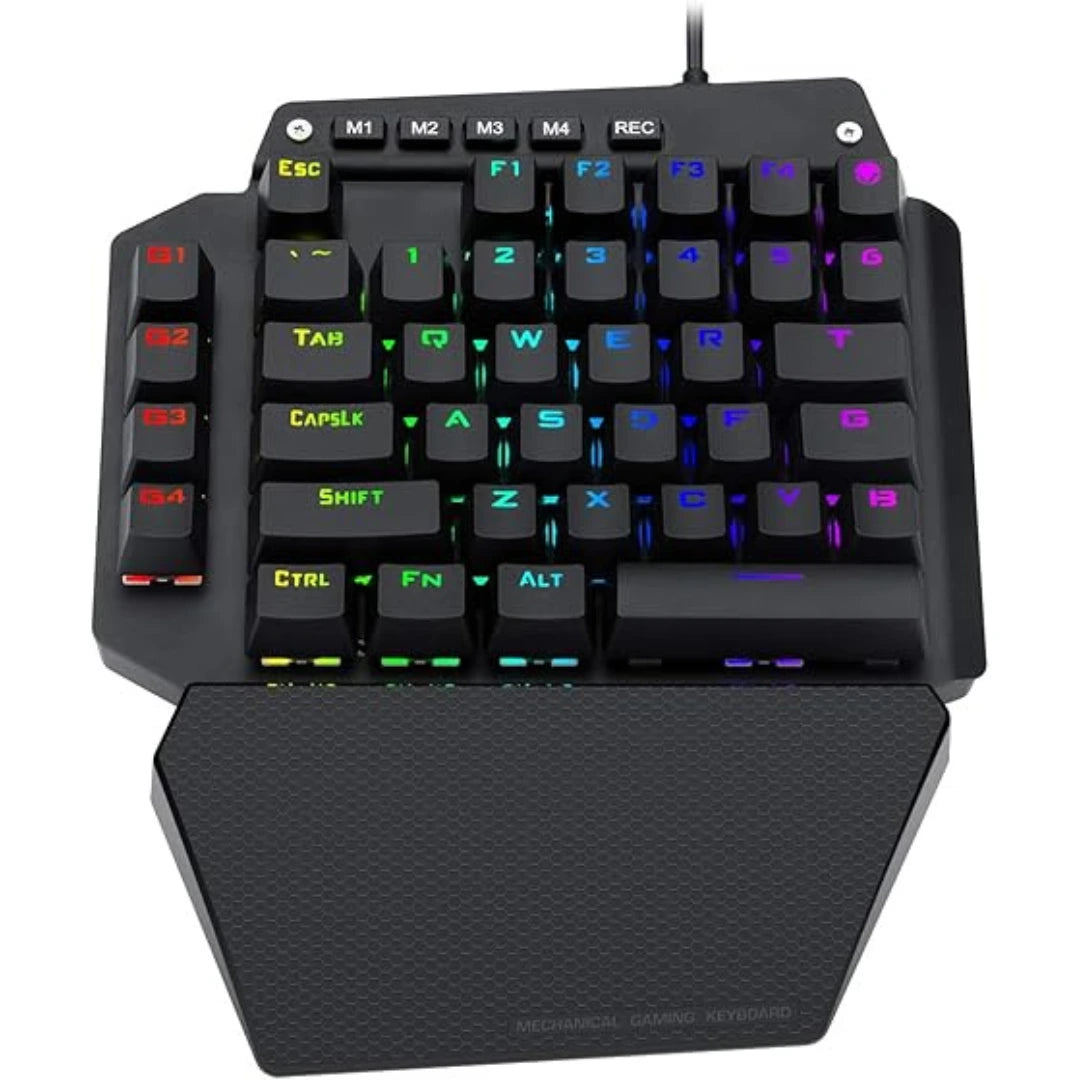 E-YOOSO K-700 44keys One-Handed RGB Mechanical Gaming Keyboard (Brown Switch)