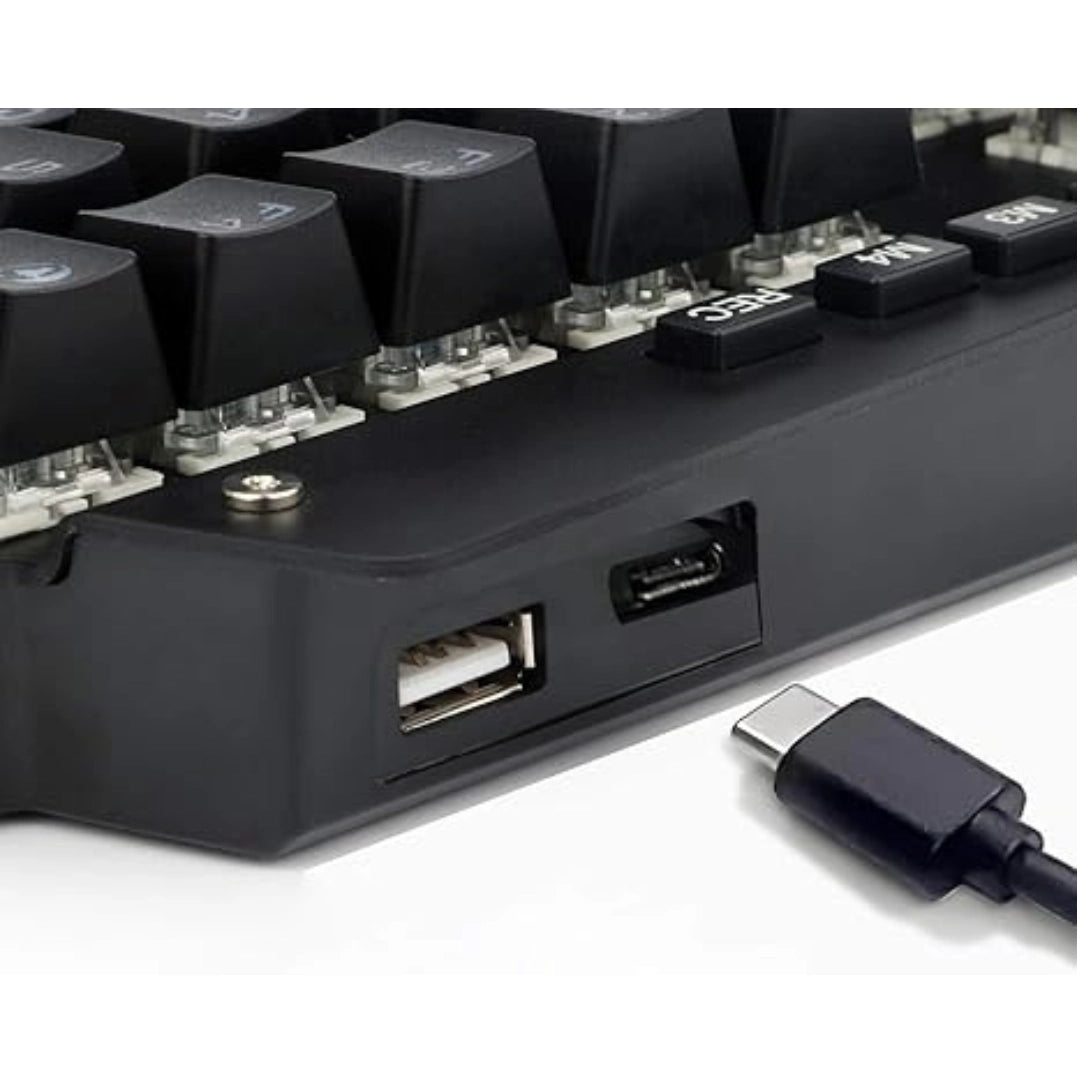 E-YOOSO K-700 44keys One-Handed RGB Mechanical Gaming Keyboard (Brown Switch)