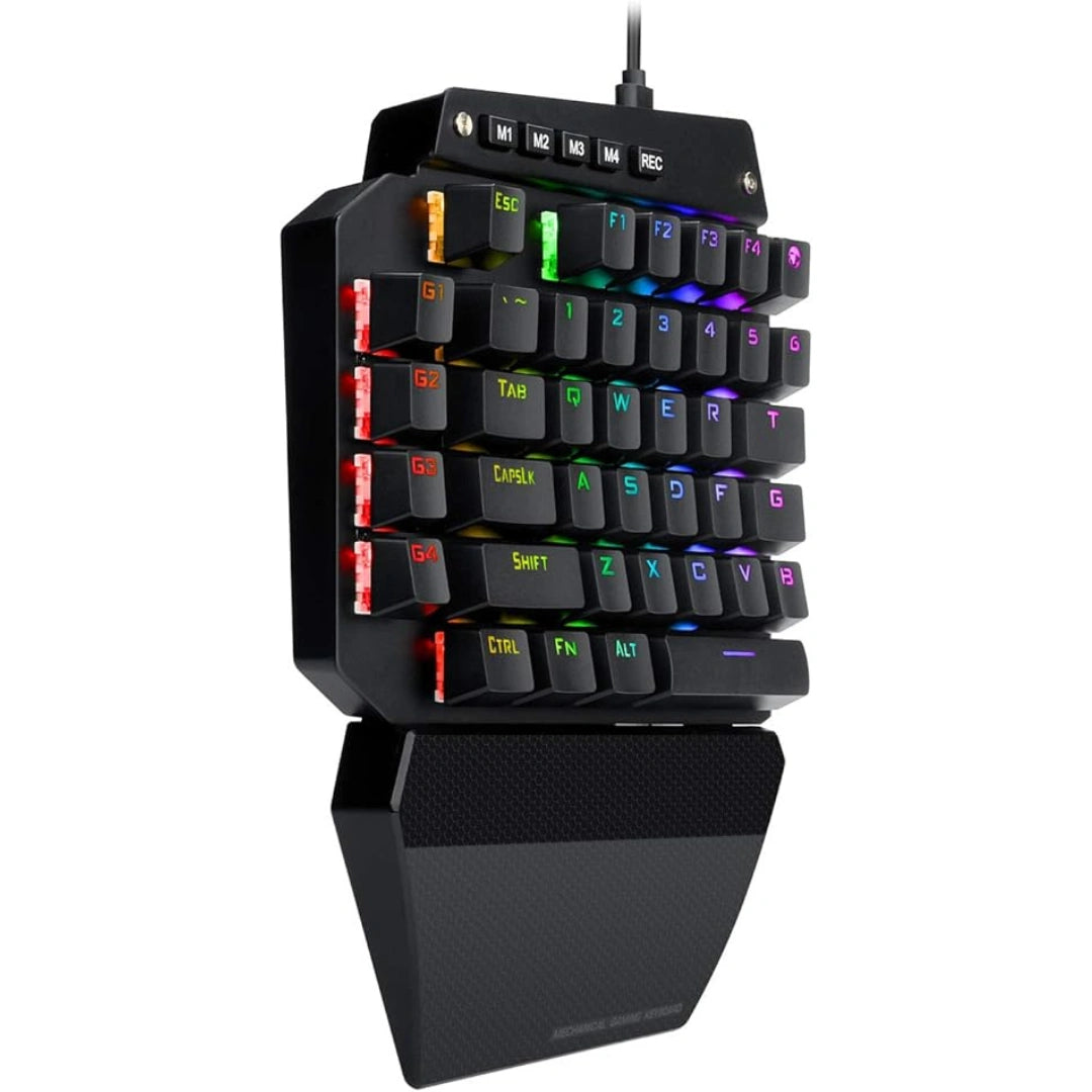 E-YOOSO K-700 44keys One-Handed RGB Mechanical Gaming Keyboard (Brown Switch)