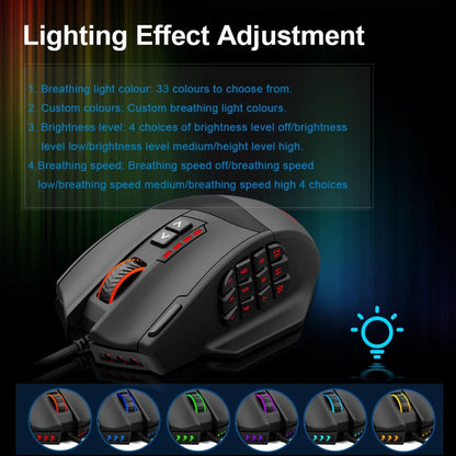 E-YOOSO X-39 Pro RGB Gaming Mouse 16400 DPI Programmable
