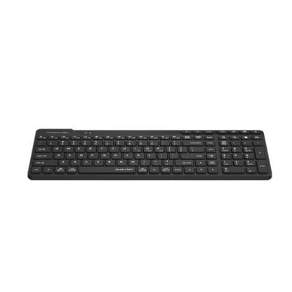 A4Tech FBK27C AS Black QuietKey Rechargeable Wireless Office Keyboard
