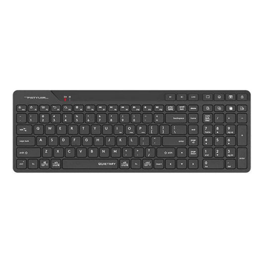 A4Tech FBK27C AS Black QuietKey Rechargeable Wireless Office Keyboard