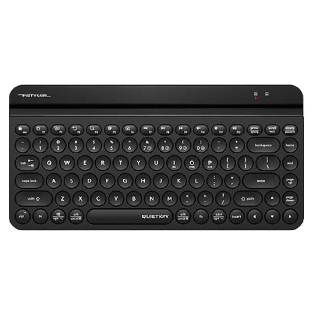 A4Tech FBK30 Mini Avocado Black Wireless Round Keycaps Keyboard