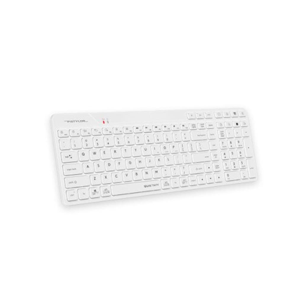 A4Tech FBK27C AS QuietKey White Anti Sleep Mode Office Keyboard