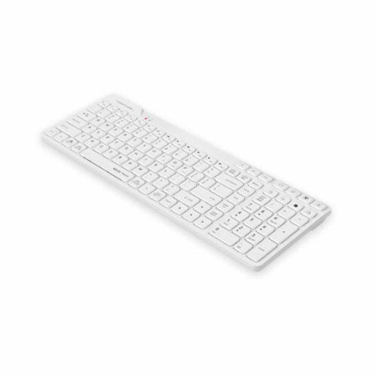 A4Tech FBK27C AS QuietKey White Anti Sleep Mode Office Keyboard