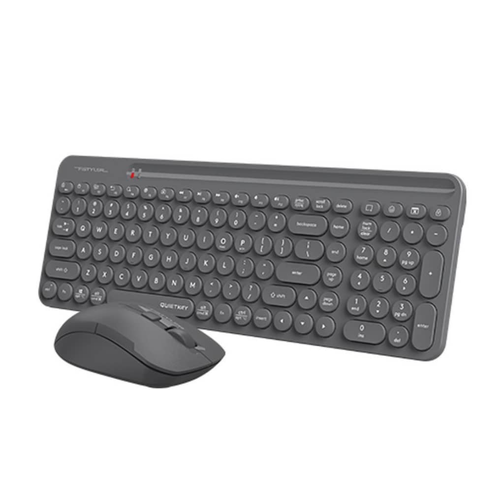 A4Tech FG3300 AIR 2 2Full SIze Quite Keyborad & Slient Mouse 2-in-1 Combo