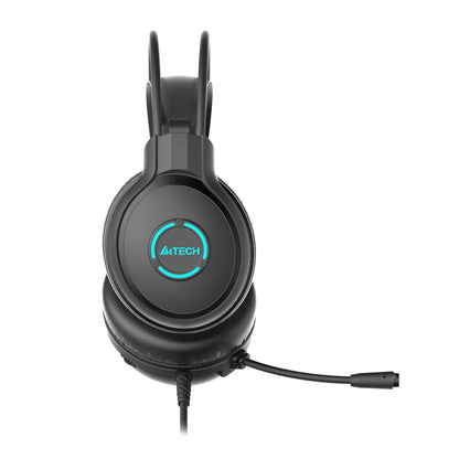 A4Tech FH300U Black RGB Noise Cancelling Wired Headset