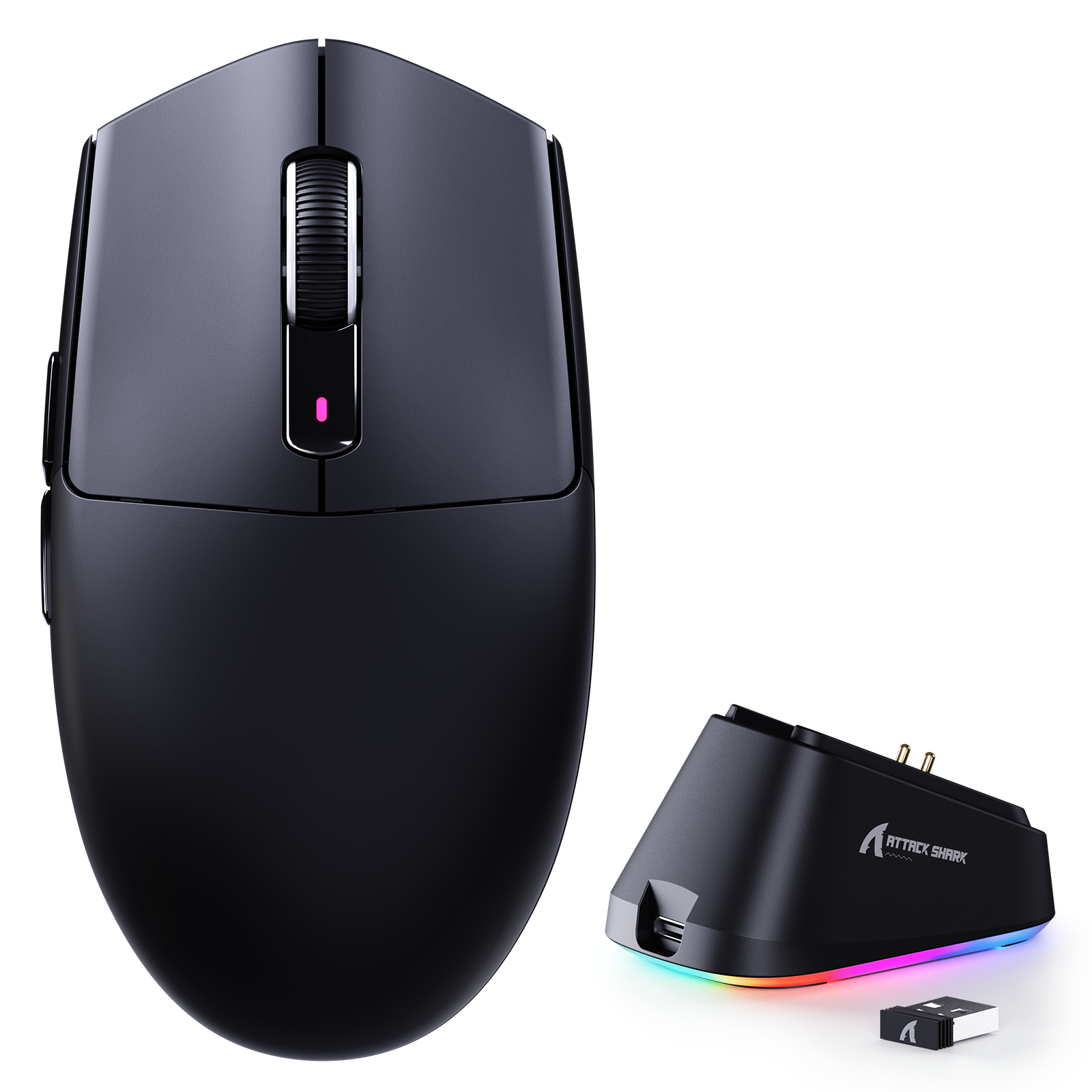 ATTACK SHARK G3 PRO Tri-mode Wireless Gaming Mouse with Charge Dock 25000 DPI Ultra Lightweight
