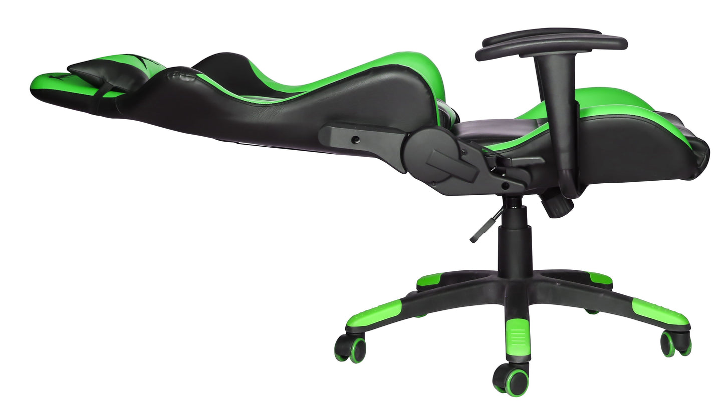 XTRIKE ME GC-905BK Gaming Chair - Modern Recliner with Cushion and Caster Wheels