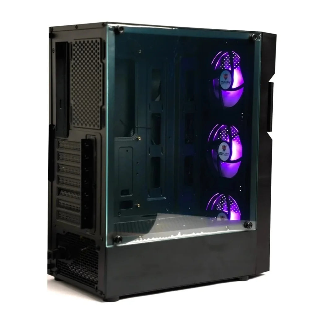 GFury EDGE GF-2200 Left-Side Tempered Glass Gaming PC Case