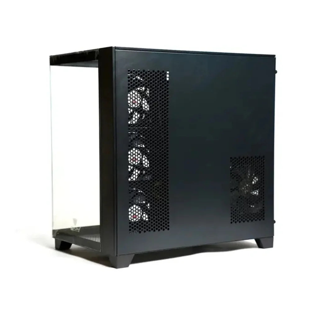 GFury Mighty GF-300 Tempered Glass with 3 ARGB Fans PC Case