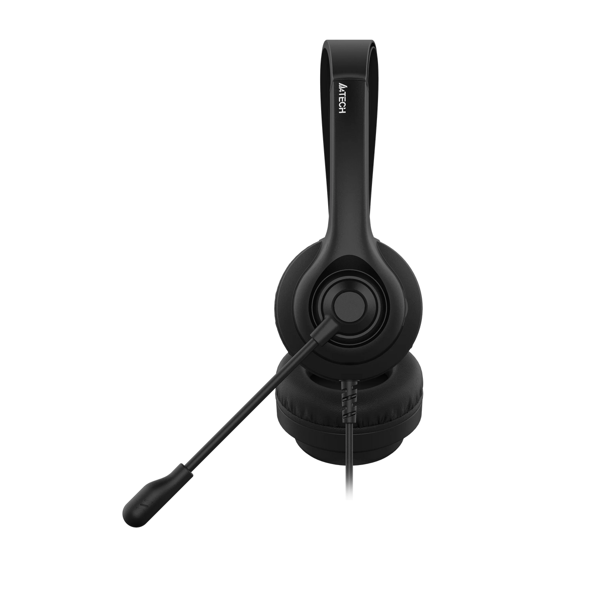 A4Tech HS-8i Black Light Weight Rotatable Mic Wired Headset