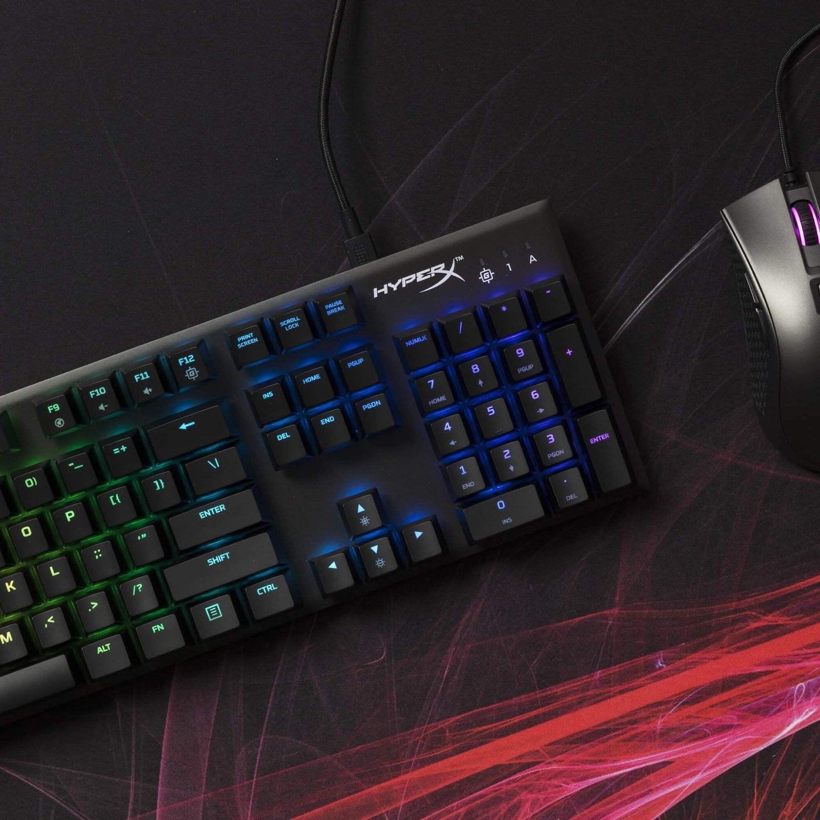 HyperX Alloy FPS RGB Gaming Keyboard OPEN BOX with Silver Speed Kailh Switches