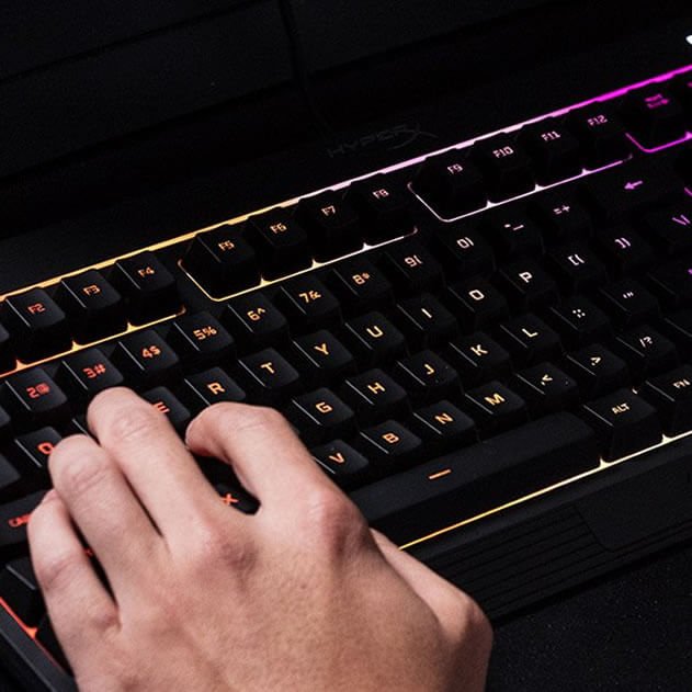 HyperX Alloy Core RGB Membrane Gaming Keyboard OPEN BOX