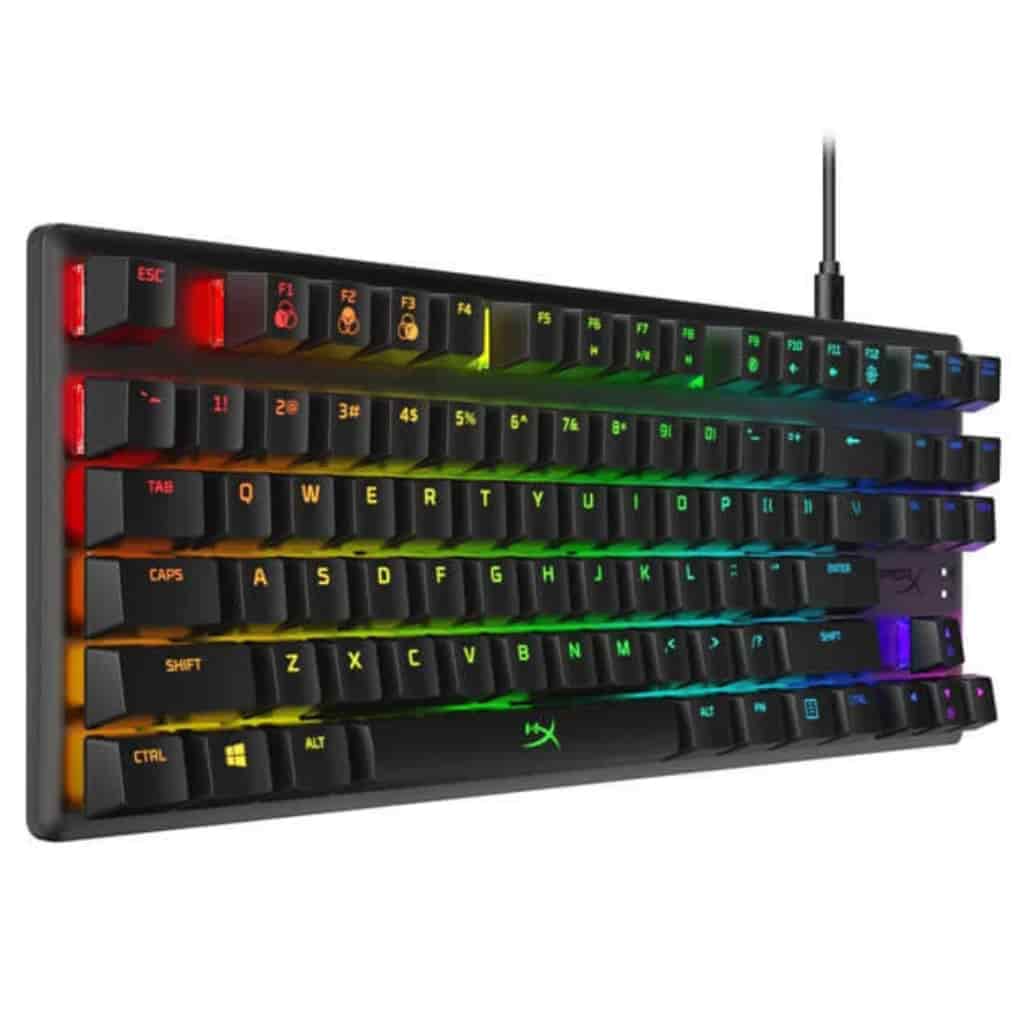 HyperX Alloy Origins Core TKL Mechanical Gaming Keyboard OPEN BOX Blue Clicky Switches