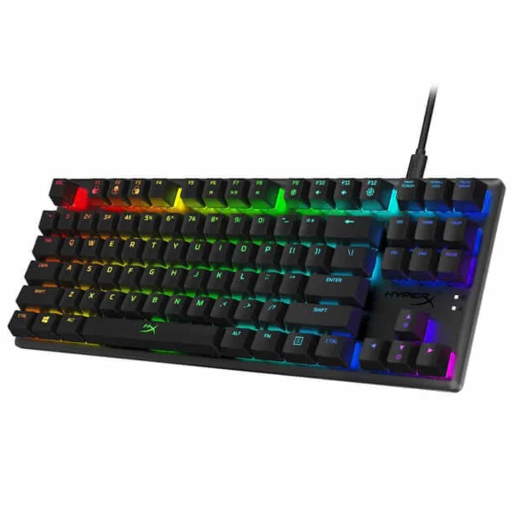 HyperX Alloy Origins Core TKL Mechanical Gaming Keyboard OPEN BOX Blue Clicky Switches