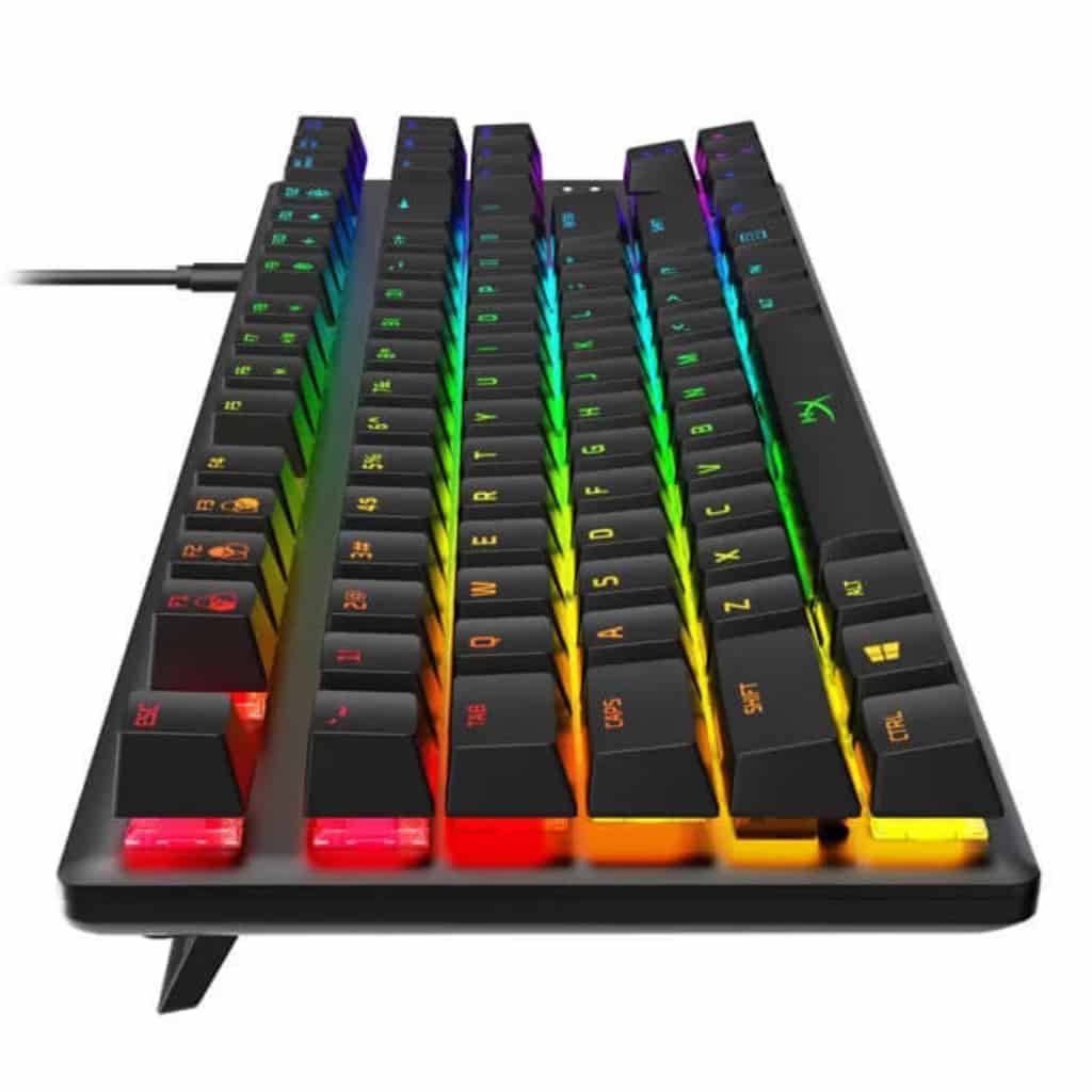 HyperX Alloy Origins Core TKL Mechanical Gaming Keyboard OPEN BOX Blue Clicky Switches