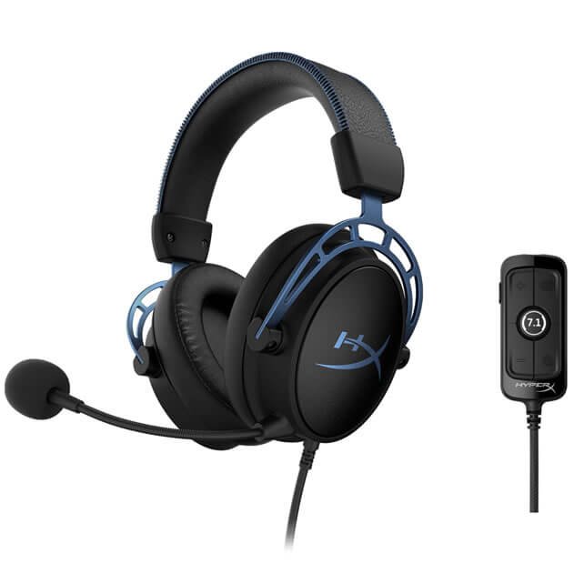 HyperX Cloud Alpha S USB Gaming Headset – 7.1 Surround Sound OPEN BOX