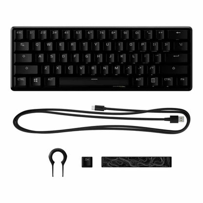 HyperX Alloy Origins 60 Mechanical Gaming Keyboard 60% Compact Size Aqua Switches OPEN BOX