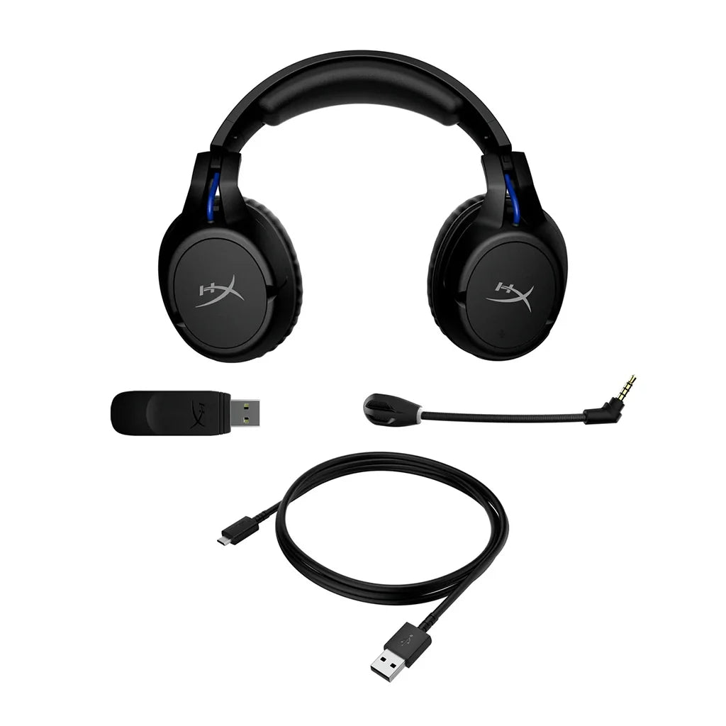 HyperX Cloud Flight Wireless Gaming Headset OPEN BOX EXPIRED for PS5 and PS4 with Signature HyperX Comfort