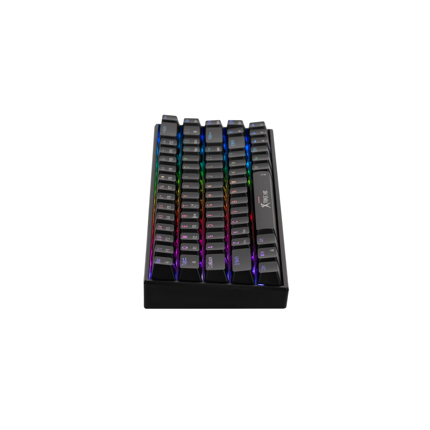Xtrike Me Gk-994w Rgb 68 Key Bt 2.4ghz Wireless Gaming Keyboard Black