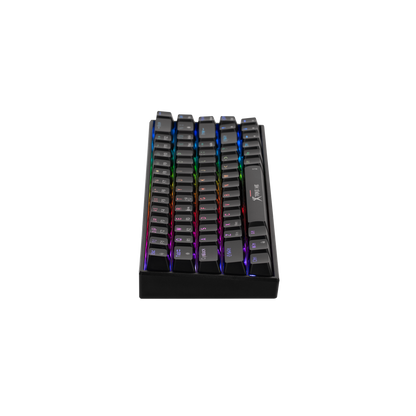 Xtrike Me Gk-994w Rgb 68 Key Bt 2.4ghz Wireless Gaming Keyboard Black
