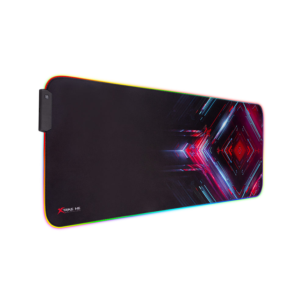 XTRIKE ME MP-606 Mouse Pad with 7 Color RGB Lighting Size 800x300x3mm