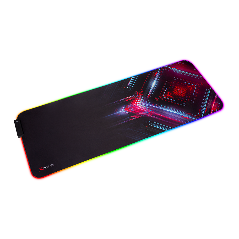 XTRIKE ME MP-606 Mouse Pad with 7 Color RGB Lighting Size 800x300x3mm