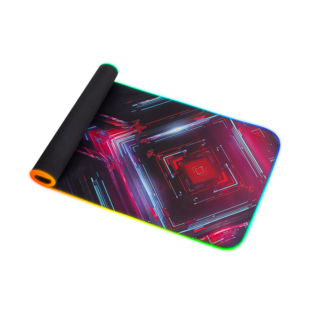 XTRIKE ME MP-606 Mouse Pad with 7 Color RGB Lighting Size 800x300x3mm