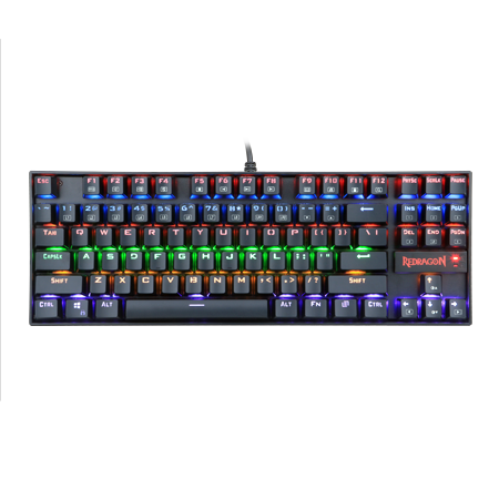 Redragon K552 RGB-1 KUMARA Full Anti Ghosting Mechanical Gaming Keyboard (Black)