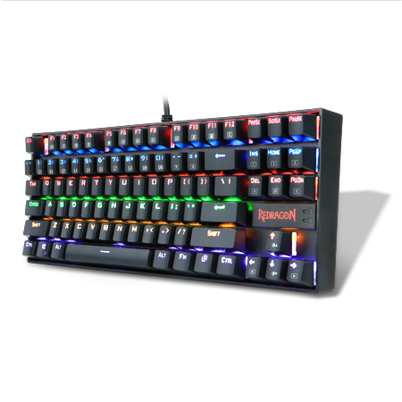 Redragon K552 RGB-1 KUMARA Full Anti Ghosting Mechanical Gaming Keyboard (Black)