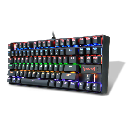 Redragon K552 RGB-1 KUMARA Full Anti Ghosting Mechanical Gaming Keyboard (Black)
