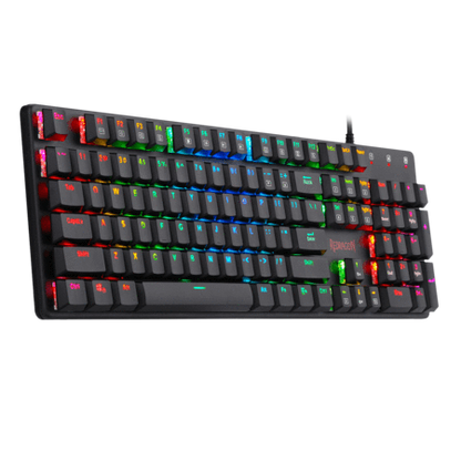 Redragon K589 SHRAPNEL RGB Backlit Mechanical Gaming Keyboard 104 Keys Anti-ghosting (Red Switches)