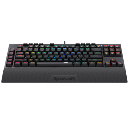 Redragon K596 VISHNU RGB Wireless Mechanical Gaming Keyboard, 87 Keys TKL