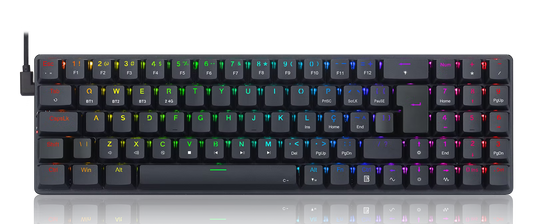 REDRAGON K626P ASHE RGB 78% Mechanical Keyboard With Blue Switches
