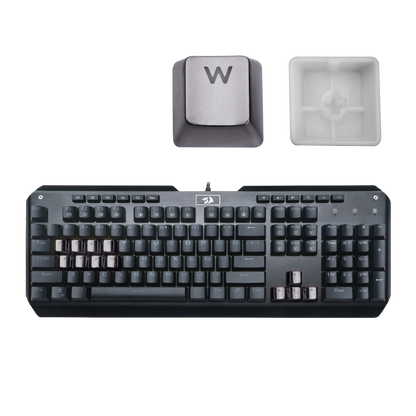 Redragon A103GR 12 Chrome Keycaps MX Style with Key Puller