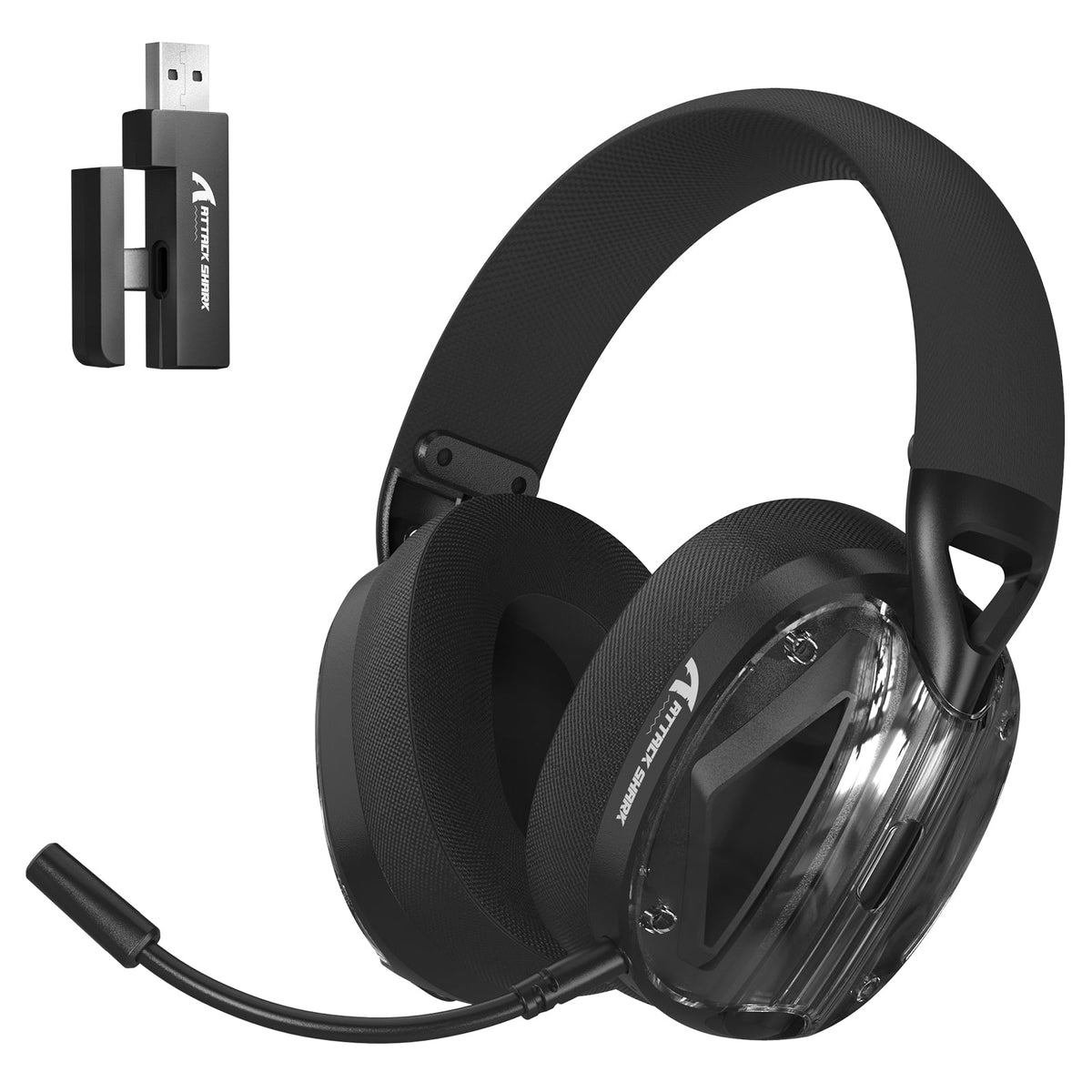ATTACK SHARK L60 Ultra-Light Tri-Mode Gaming Headset