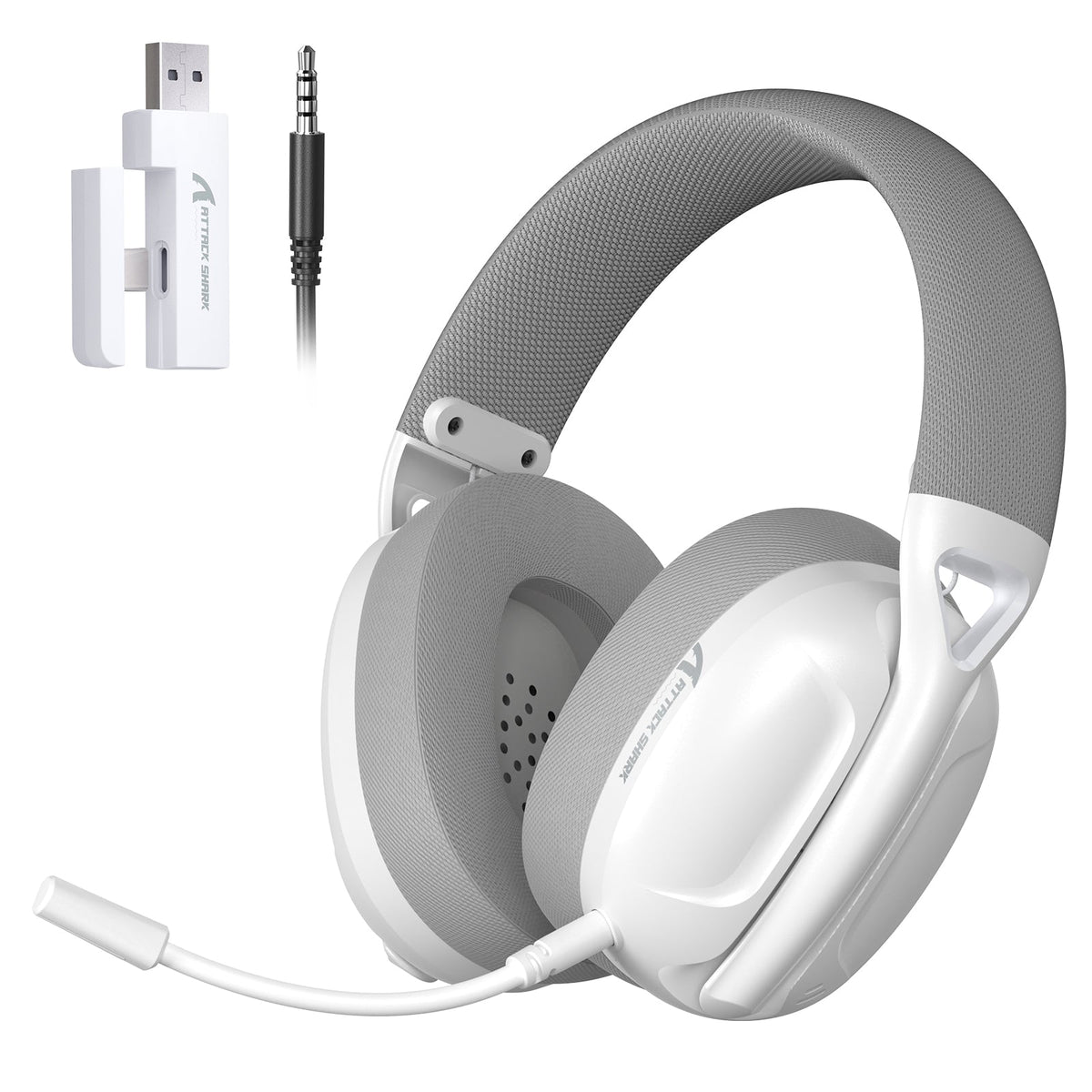 ATTACK SHARK L80 Ultra-Light Tri-Mode Gaming Headset