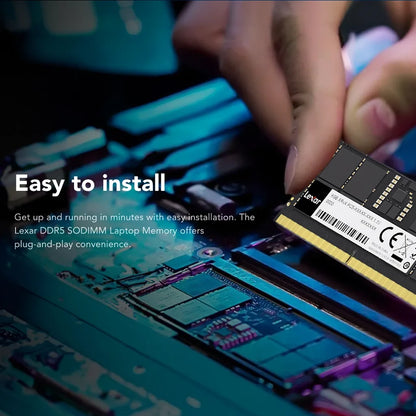 Lexar 16GB DDR5 SO-DIMM 5600 MHz Laptop Memory
