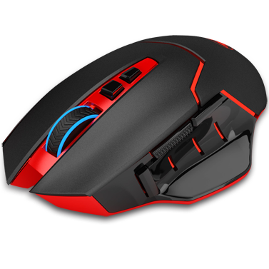 Redragon M690 MIRAGE Wireless Gaming Mouse, 8 Buttons, 4800 DPI (Black)