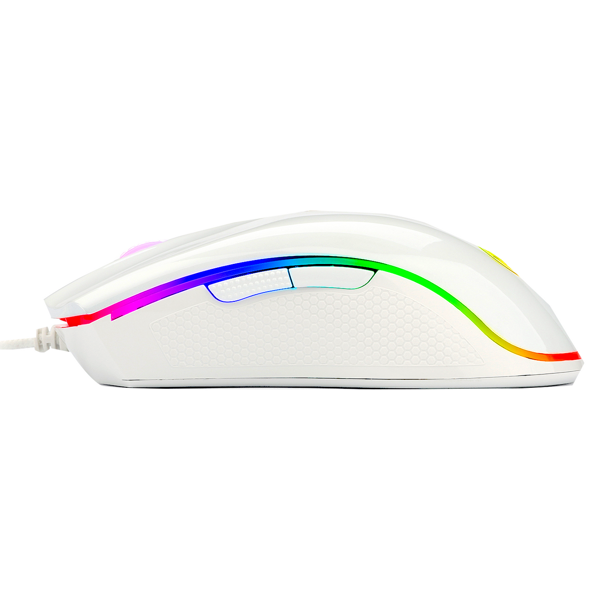 Redragon M711W COBRA RGB Gaming Mouse (White)