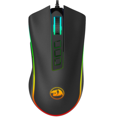 Redragon M711-FPS RGB COBRA Gaming Mouse with 16.8 Million, 24,000 DPI, (Black)