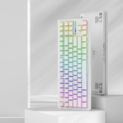 ATTACK SHARK M87PRO Wireless Mechanical Keyboard with Side Printed PBT Keycaps
